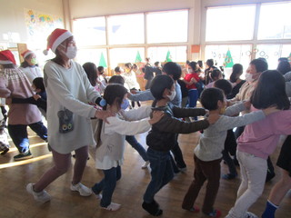 ゲームしているところ