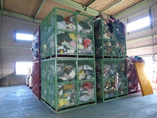 古着の回収ボックス