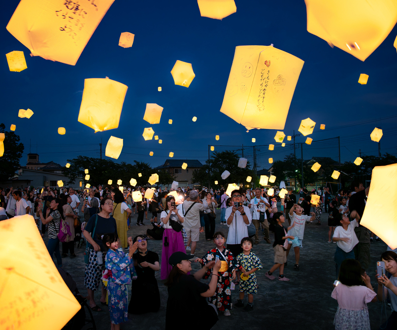 みんなの願いを乗せて