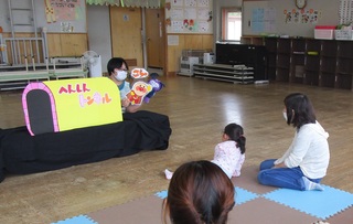 アンパンマンが登場！