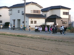 児童館に戻るところ②