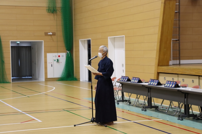 第51回玉村町剣道大会開会式