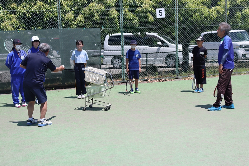 令和6年度ソフトテニス教室