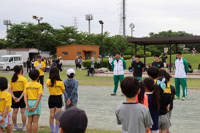 令和6年度春季陸上教室開講式