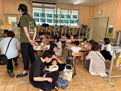 保育体験　お昼
