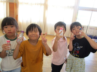 センサリーボトル完成♪