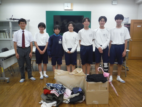 南中生徒会役員のみなさん