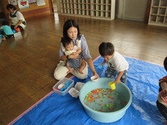 スーパーボールすくい①