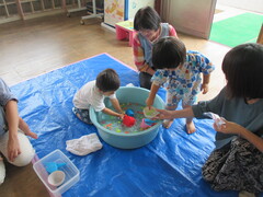 スーパーボールすくい②