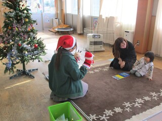 ミニパペット劇『赤鼻のトナカイ』