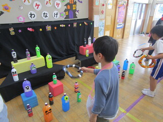 ゲーム『バケバケわなげ』