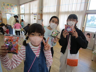 お菓子のプレゼントもらったよ🍭