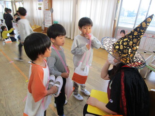 合言葉は『トリック・オア・トリート』