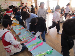 クリスマス・ビンゴの様子🎉