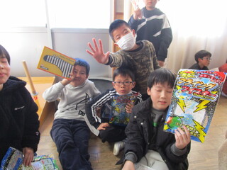 クリスマス・ビンゴの様子🎉