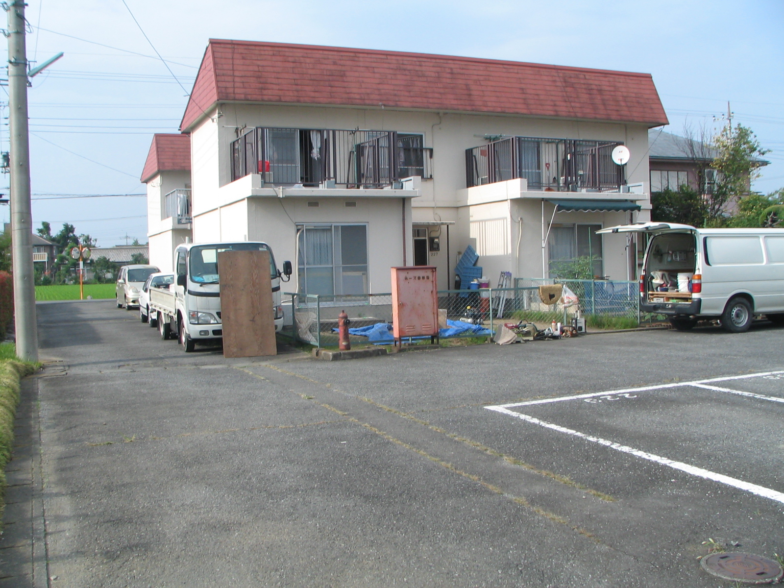 上之手団地外観写真