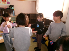 こうやると回せるよ！