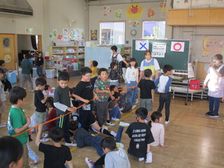 児童館まるばつクイズの様子②