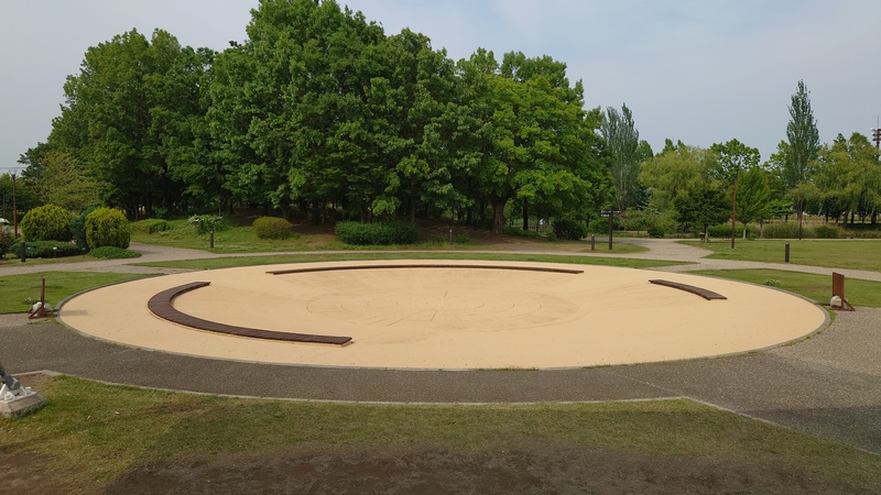 綺麗になった噴水の様子