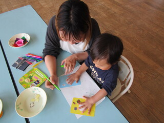 おさんぽカメラづくりの様子②