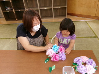 だんだん形ができてきました。