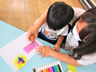 短冊に書いた願いごと　叶うといいね💫