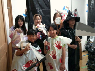 お化け役の方々の写真