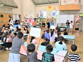 ジェスチャーゲームの様子