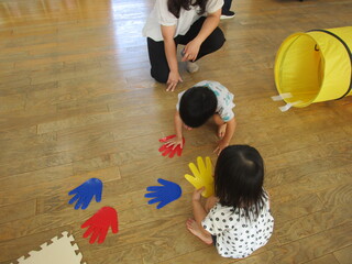 バランスあそびのようす⑤