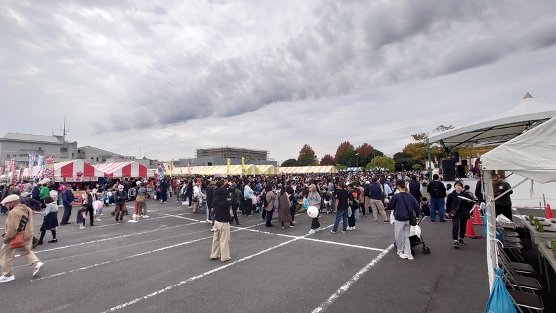 いばらきまつり会場の様子