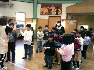 合奏しているところ