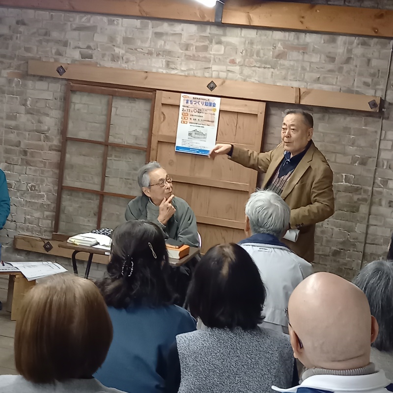 勉強会にて発言する石川町長② 勉強会にて発言する石川町長②