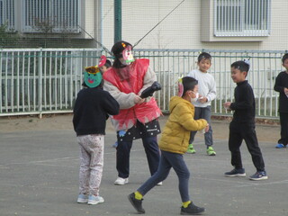 豆まきの様子③