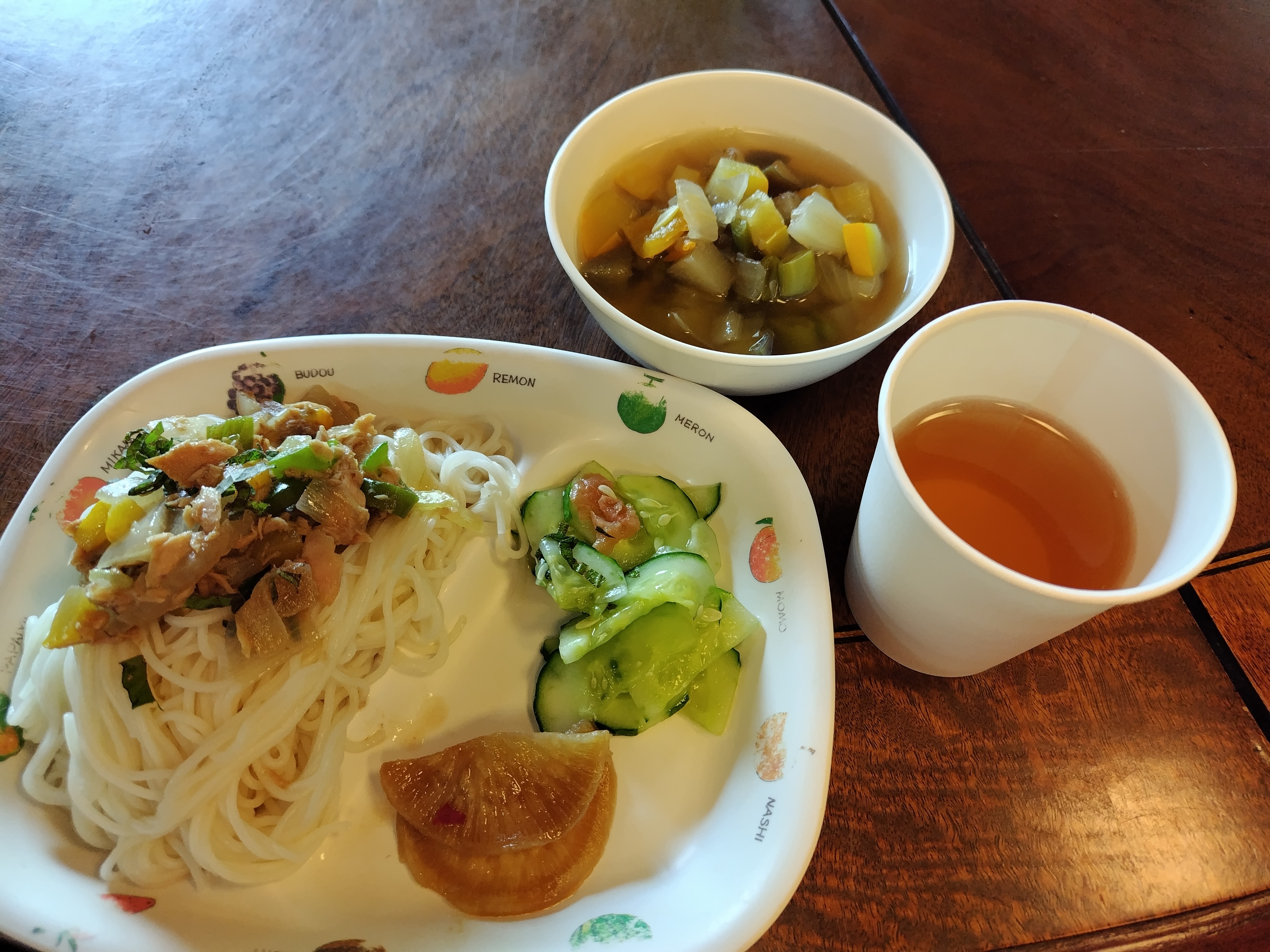 夏野菜で薬膳風料理