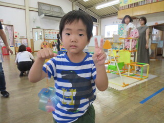 できあがり!ピース✌