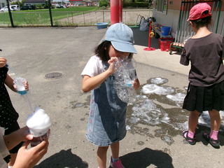 泡をブクブク 泡をブクブク